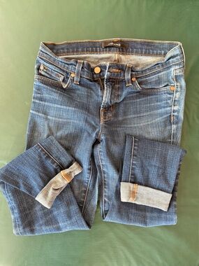 J Brand Women's Medium Blue Skinny Jeans